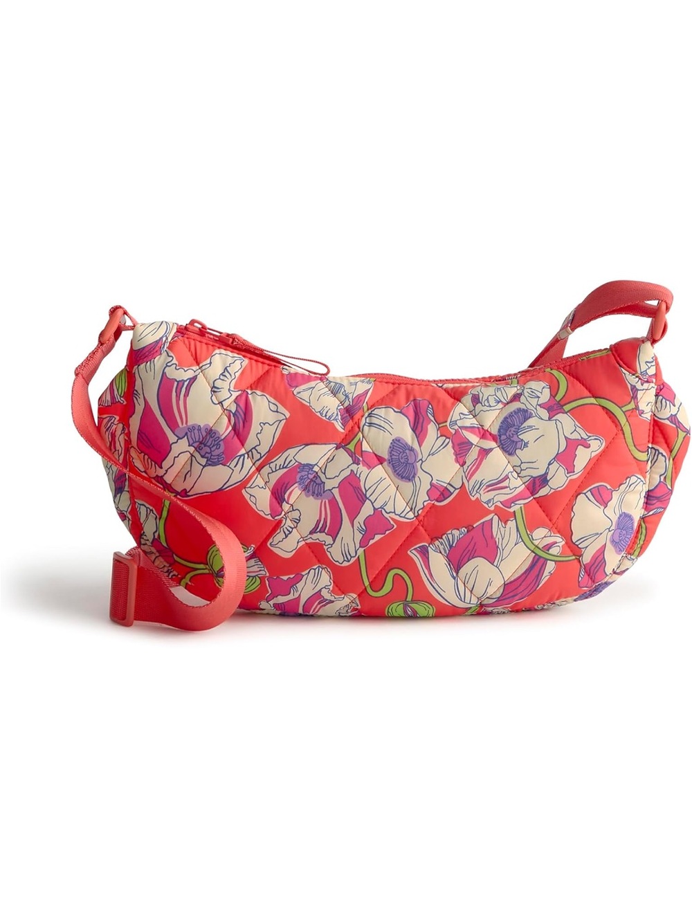 SOLD NWT Vera Bradley Floral Springbrook Swirling Poppies Sling Crossbody Bag